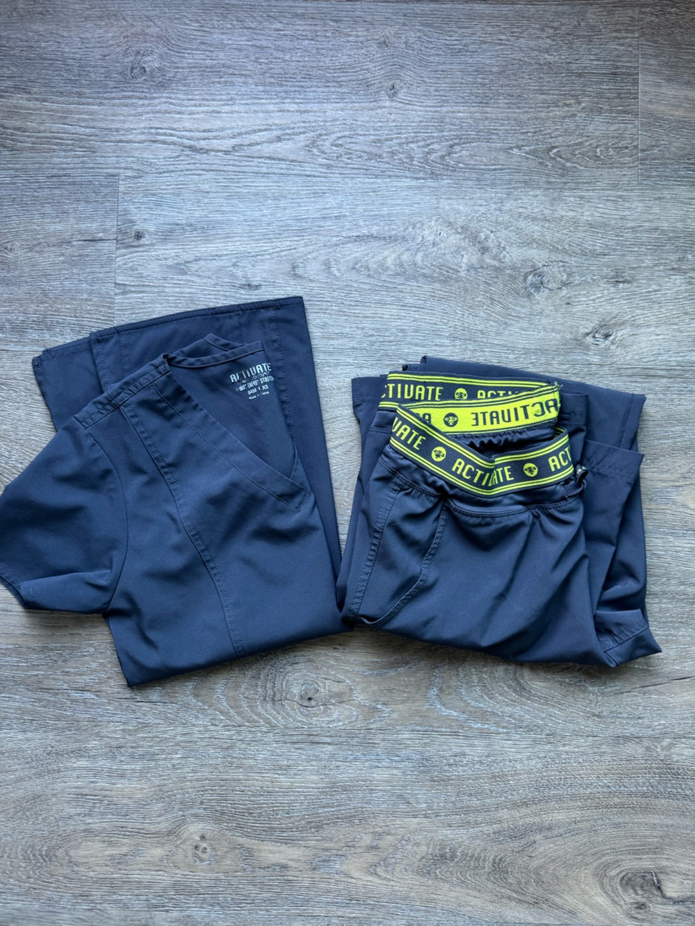 Activate Med Couture Scrub set gray XS/ 4